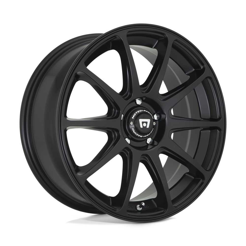 18x8 Motegi MR127 CS10 Satin Black Wheel 5x4.5 (38mm)
