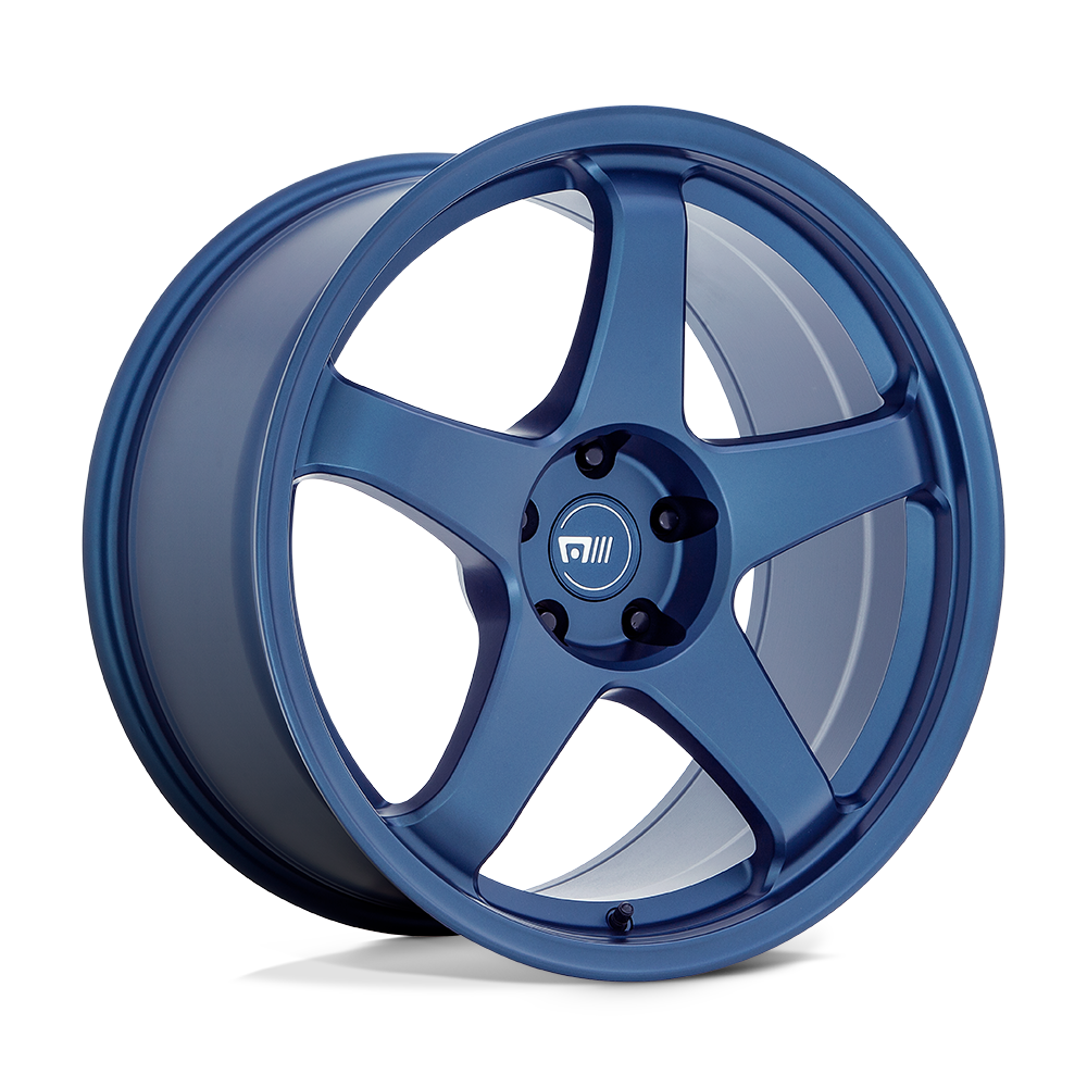 19x9.5 Motegi MR151 CS5 Satin Metallic Blue Wheel 5x100 (40mm)
