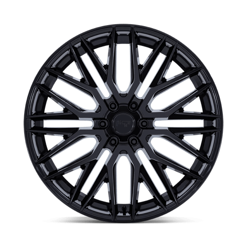 22x9.5 Niche M224 Gamma Gloss Black Wheel 6x135 (25mm)