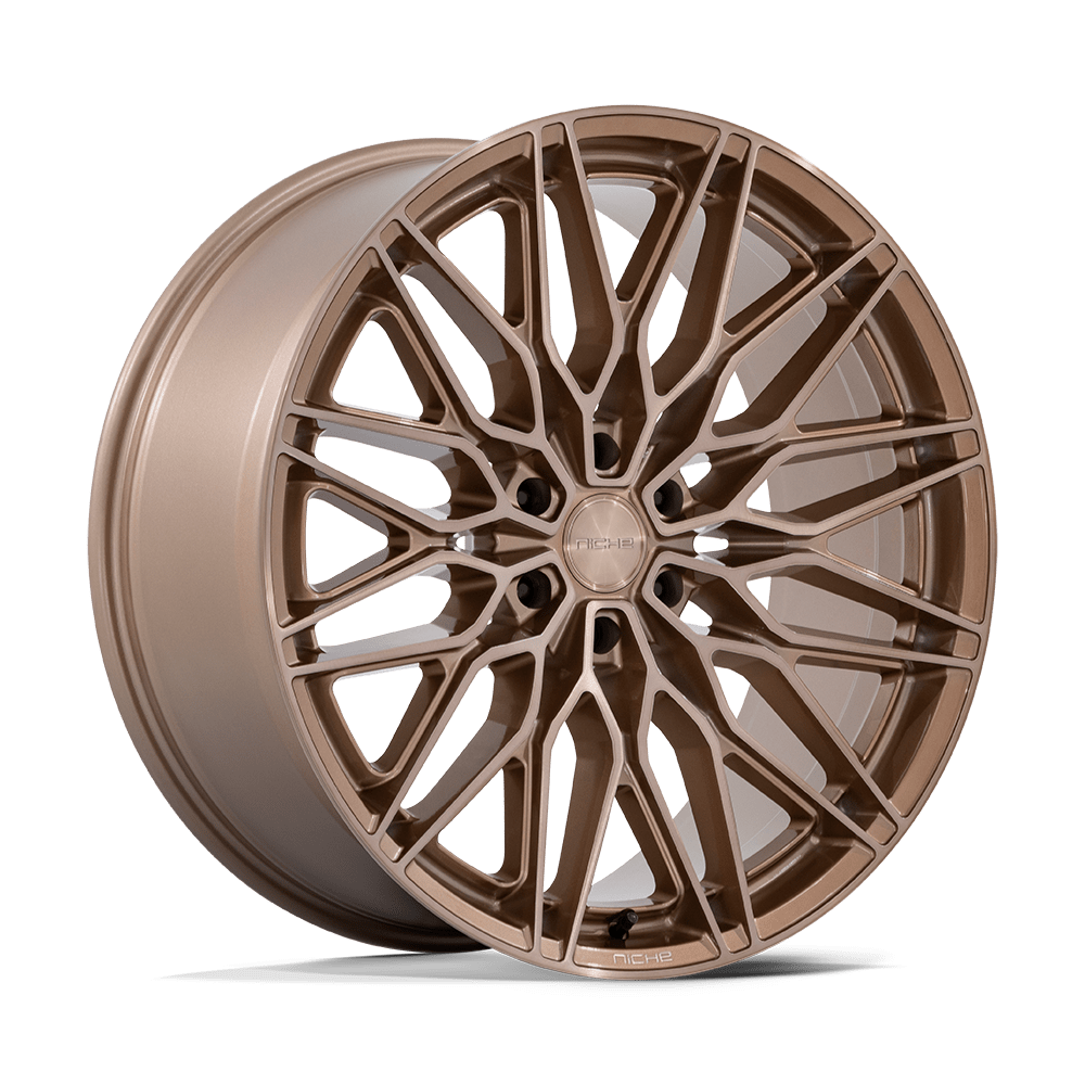 22x9.5 Niche NC278 Calabria 6 Platinum Bronze Wheel 6x5.5 (19mm)