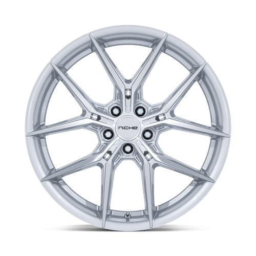 20x11 Niche NC279 Prodigy 5 Silver With Machined Face Wheel 5x4.5 (50mm)