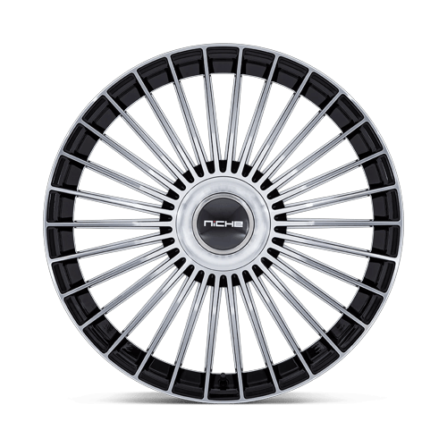 21x10.5 Niche NC282 Serene Gloss Black W/ Machined Face Wheel 5x112/5x120 (38mm)