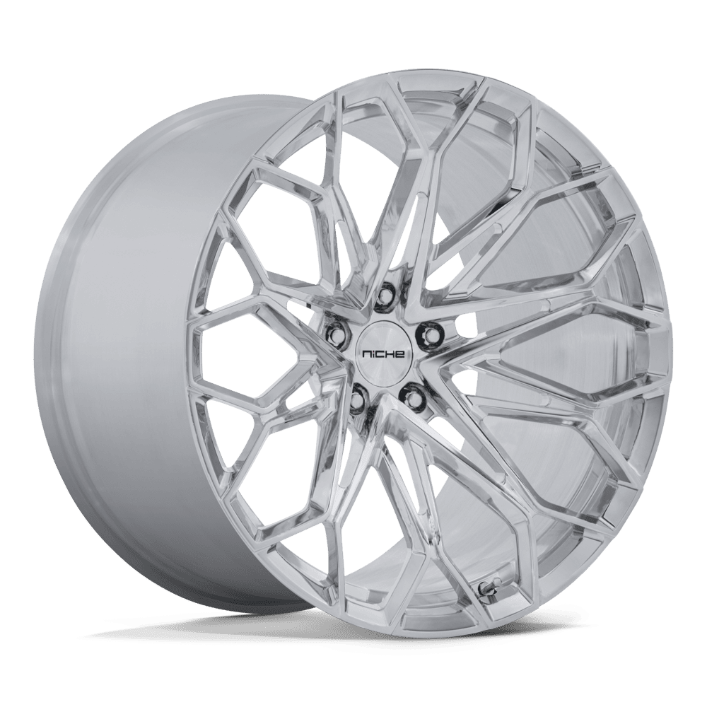 21x12 Niche NC600 Manta Polished FORGED Wheel 5x120 (57mm)