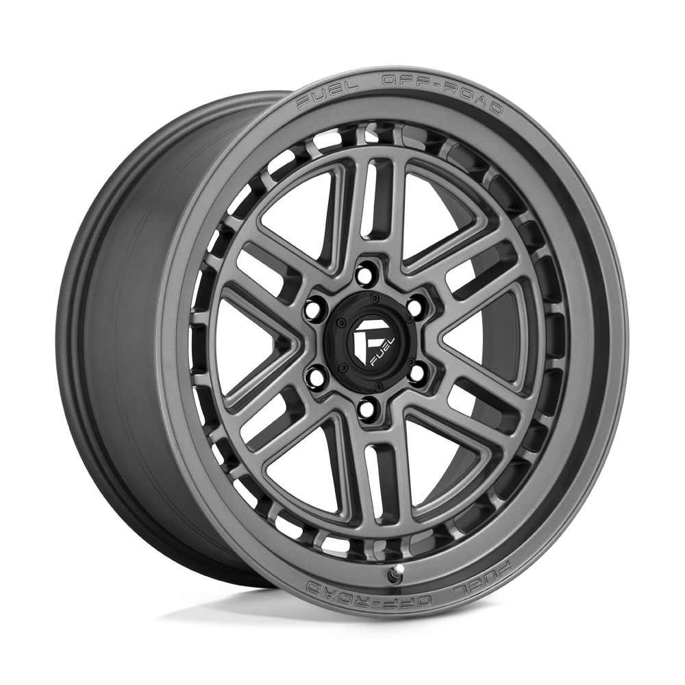 20x9 Fuel D668 NITRO MATTE GUN METAL Wheel 6x5.5 (1mm)