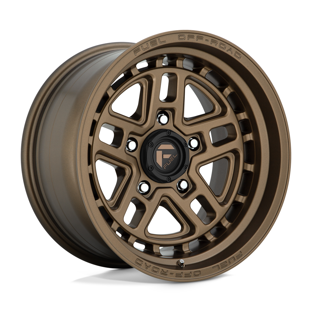 17x9 Fuel D669 NITRO MATTE BRONZE Wheel 5x5 (-12mm)