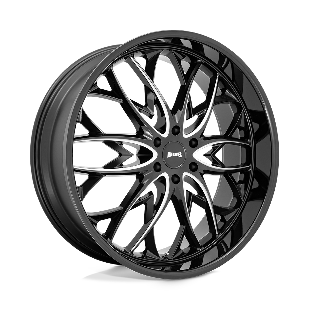 26x10 Dub S263 OG Gloss Black Milled Wheel 6x5.5 (25mm)