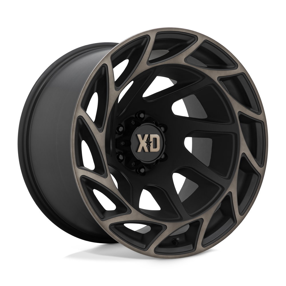 20x12 XD XD860 Onslaught Satin Black W/ Bronze Tint Wheel 6x5.5 (-44mm)