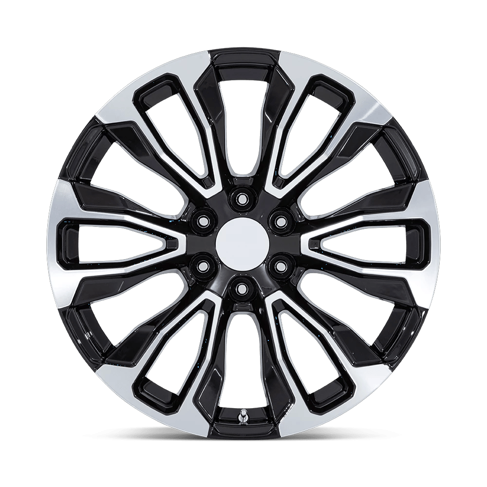 26x10 Performance Replicas PR211 Gloss Black Machined Face Wheel 6x5.5 (31mm)