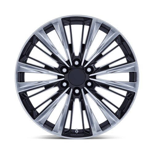 24x10 Performance Replicas PR226 Gloss Black Polished Wheel 6x5.5 (31mm)