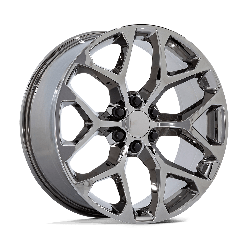 24x10 Performance Replicas PR176 Black Chrome Wheel 6x5.5 (24mm)