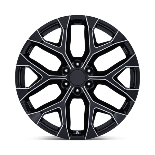 22x9 Performance Replicas PR177 Gloss Black Milled Wheel 6x5.5 (24mm)