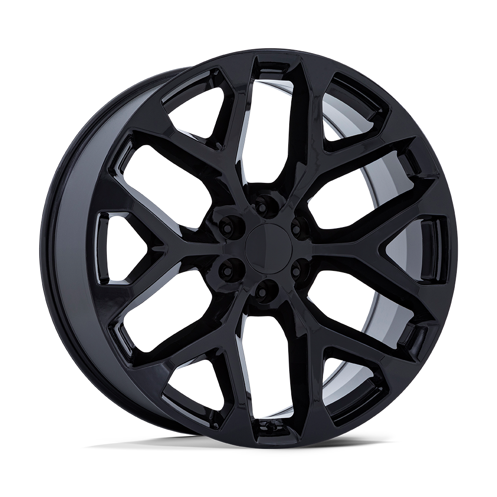 22x9 Performance Replicas PR177 Gloss Black Wheel 6x5.5 (24mm)
