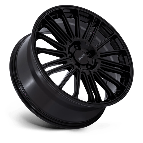 17x8 Petrol PE001 P1D Gloss Black Wheel 5x110 (40mm)