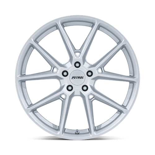 17x8 Petrol PE002 P1E Gloss Silver Wheel 5x100 (35mm)