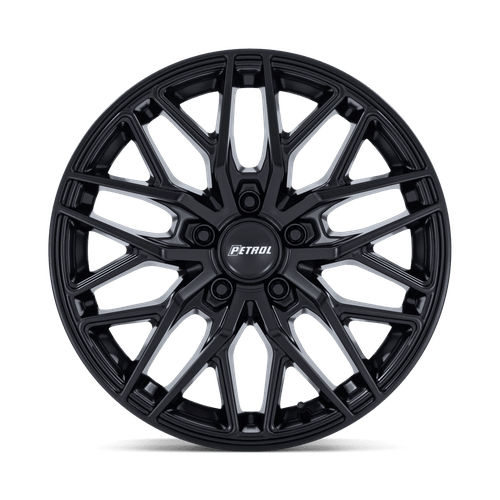20x8.5 Petrol PE004 P3E Matte Black Wheel 5x115 (40mm)