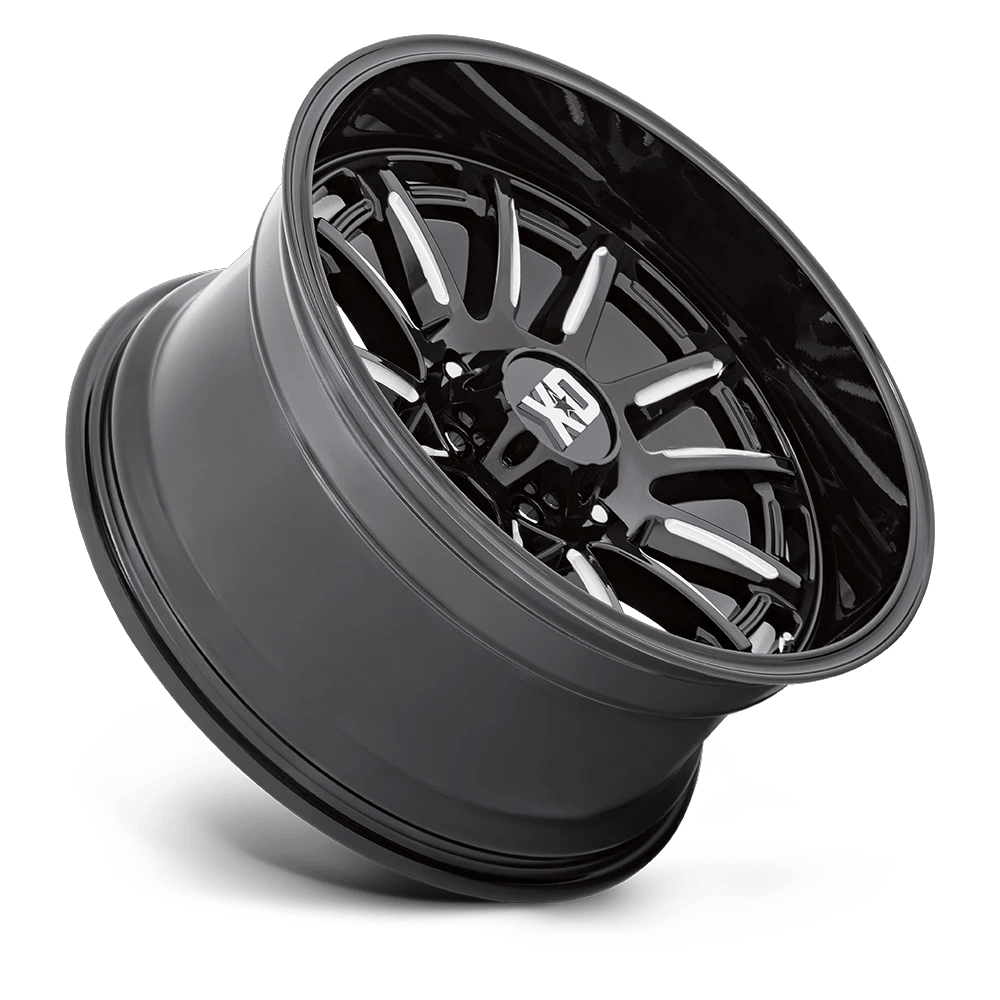 20x9 XD XD865 Phoenix Gloss Black Milled Wheel 5x5.5 (18mm)