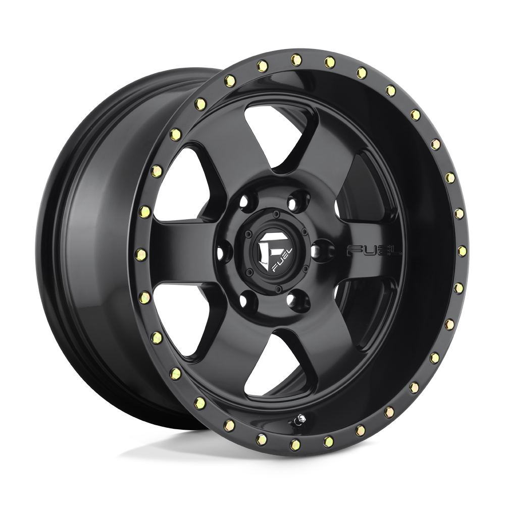 18x9 Fuel D618 PODIUM MATTE BLACK Wheel 8x170 (-12mm)