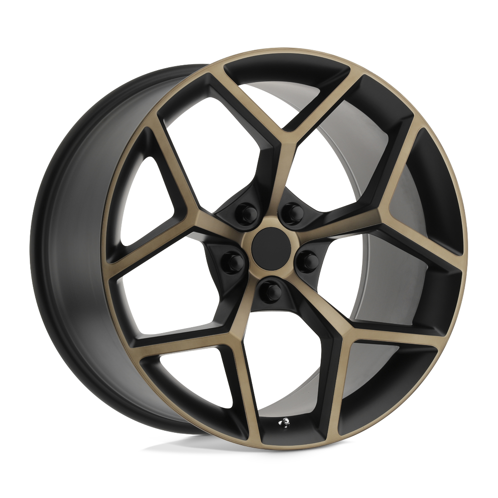 20x10 Performance Replicas 126BB Bronze Face Black Accents Wheel 5x120 (23mm)