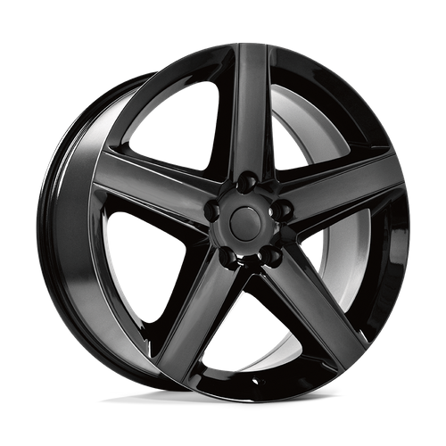 20x9 Performance Replicas PR129 Black Chrome Wheel 5x5 (34mm)