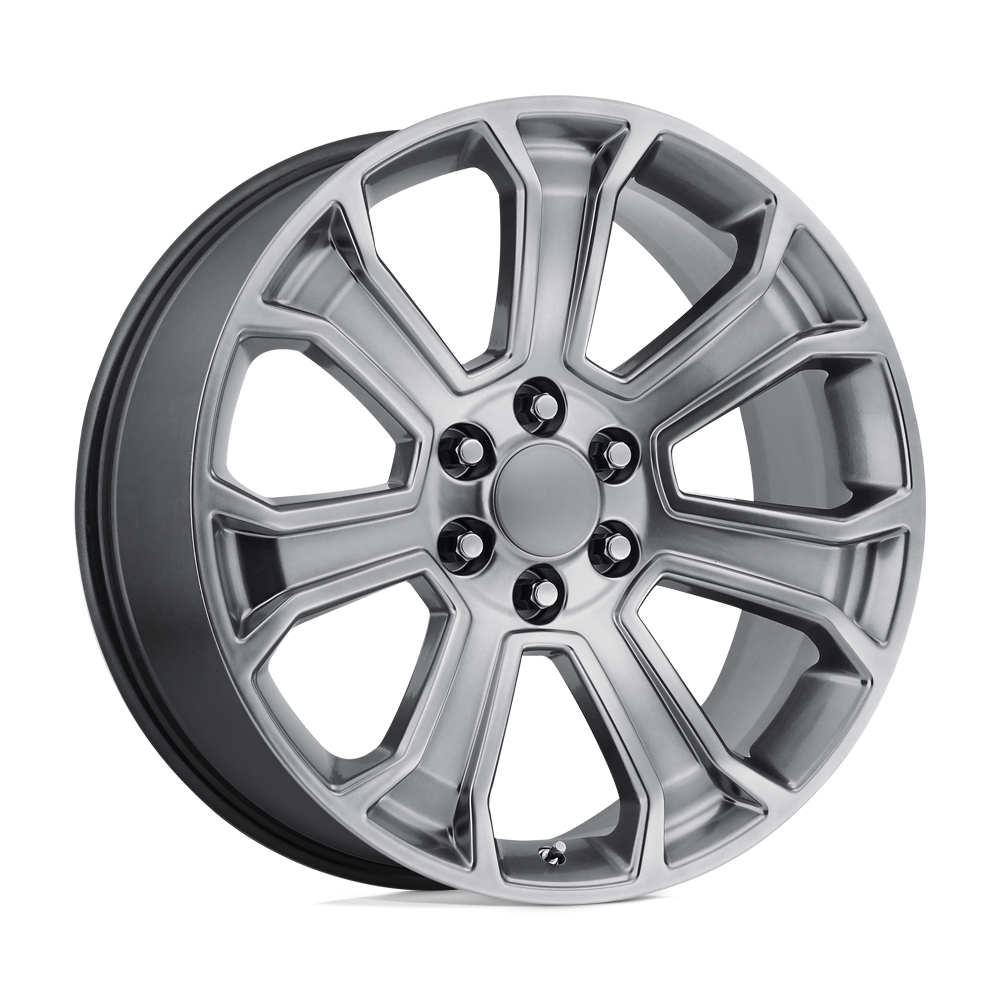 20x9 Performance Replicas 166H Hyper Silver Wheel 6x5.5 (24mm)