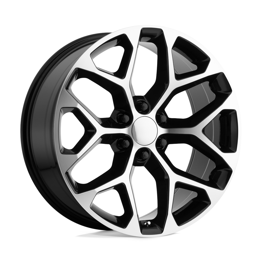 26x10 Performance Replicas 176BM Gloss Black Machined Wheel 6x5.5 (24mm)