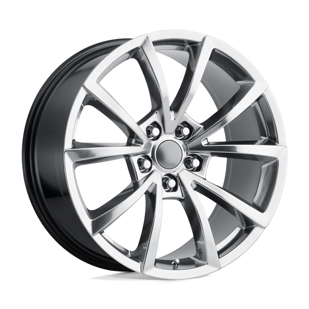 20x10 Performance Replicas PR184 Hyper Silver Dark Wheel 5x5 (50mm)