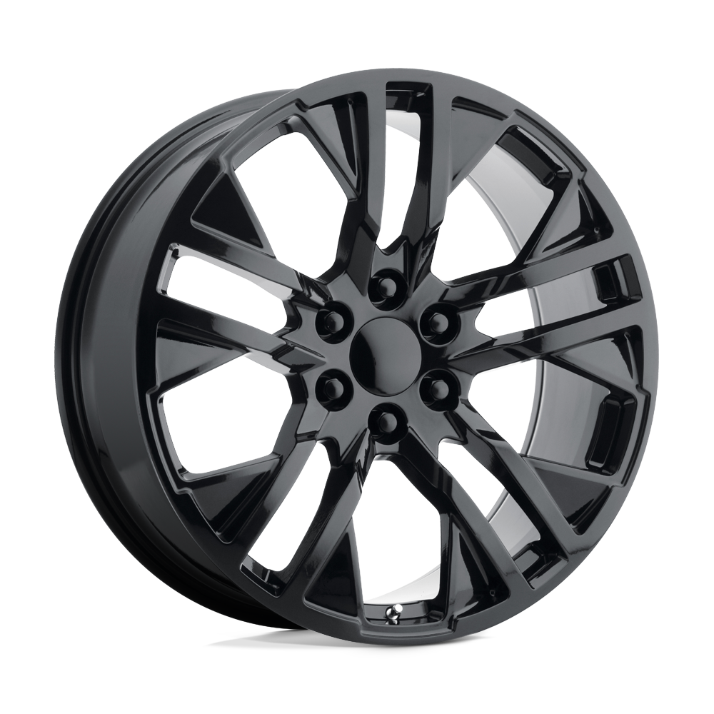 22x9 Performance Replicas PR187 Gloss Black Wheel 6x5.5 (24mm)