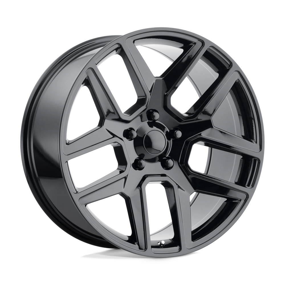 22x10 Performance Replicas PR192 Gloss Black Wheel 6x5.5 (25mm)