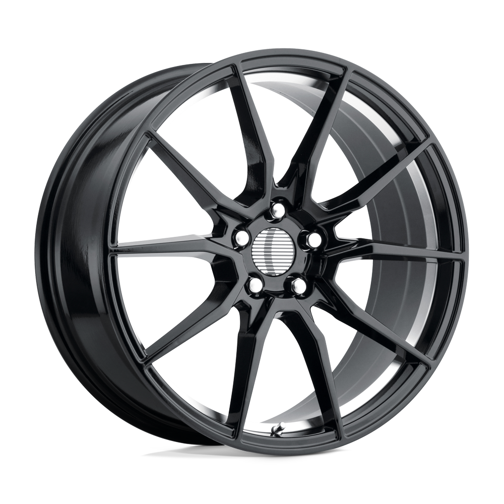20x9 Performance Replicas PR193 Gloss Black Machined Wheel 5x4.5 (30mm)