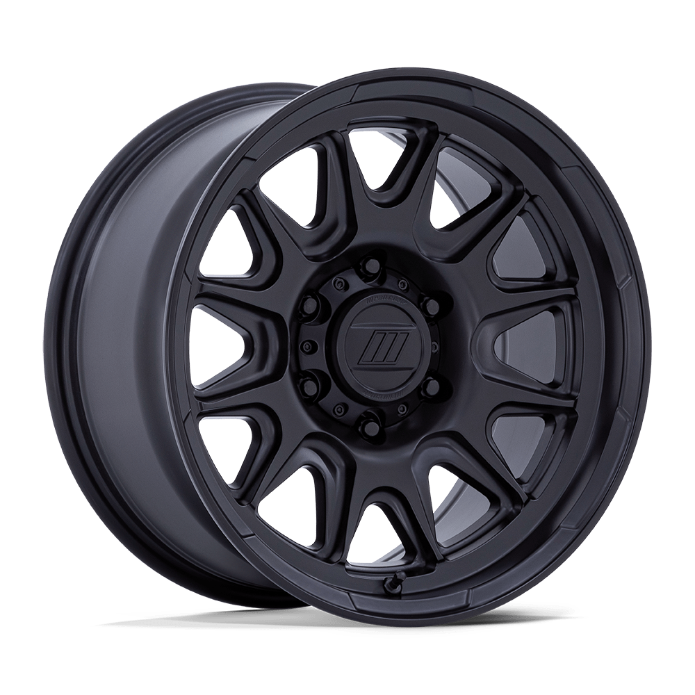 17x8 Pro Comp PA200 Pulse Matte Black Wheel 6x5.5 (20mm)