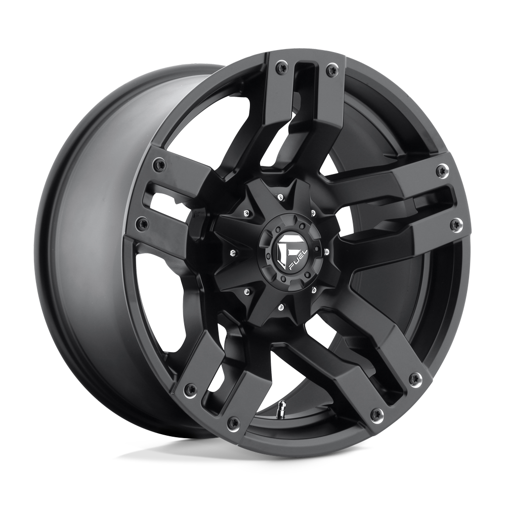 20x10 Fuel D515 Pump Matte Black Wheel 6x135/6x5.5 (-24mm)