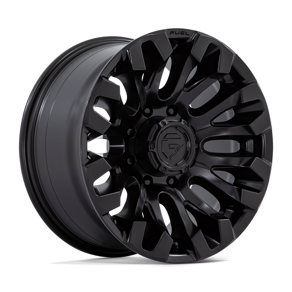 18x9 Fuel D831 Quake Blackout Wheel 8x180 (1mm)