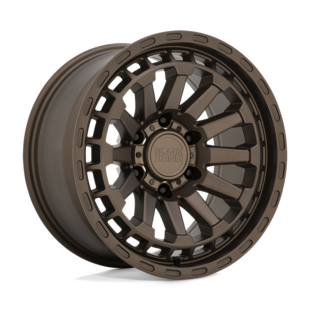 20x9.5 Black Rhino Raid Matte Bronze Wheel 6x120 (12mm)