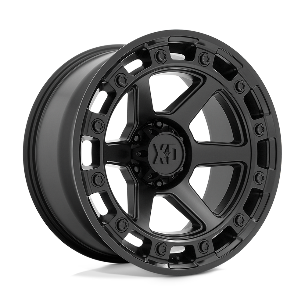 20x10 XD XD862 RAID Satin Black Wheel 5x5 (-18mm)