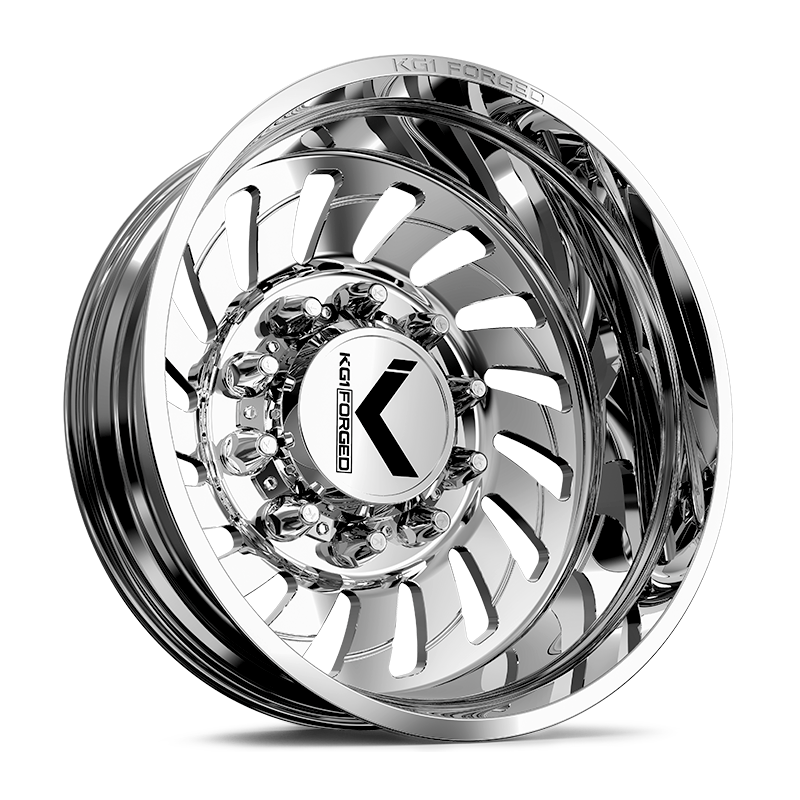 24x8.25 KG1 Forged KD005 Razor Pol RIGHT DIRECTIONAL DUALLY Wheel 8x200 (145mm)