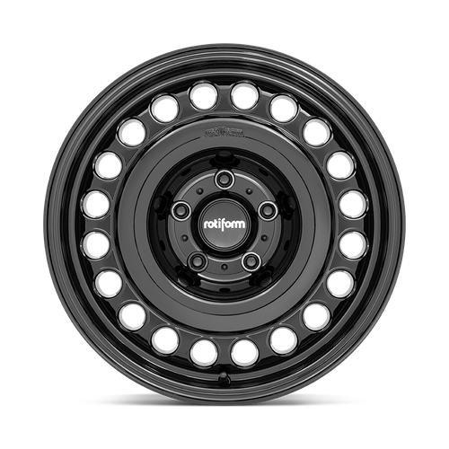 18x9 Rotiform R191 STL Gloss Black Wheel 6x135 (18mm)