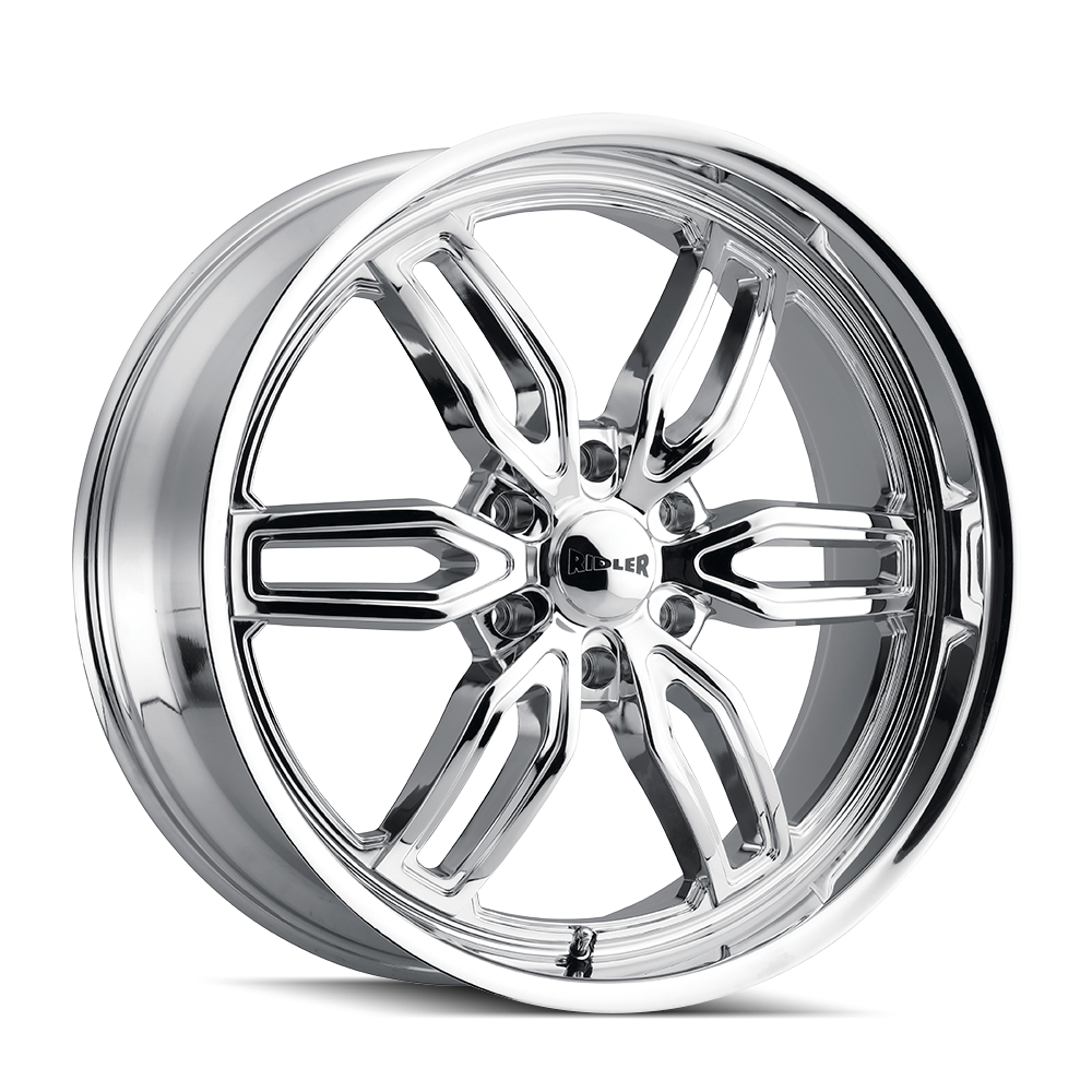 20x9 Ridler 609 Chrome Wheel 6x5.5 (30mm)