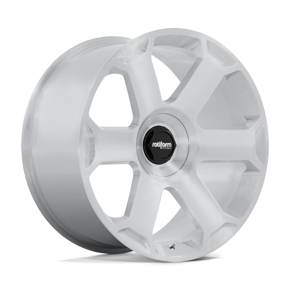 22x10.5 Rotiform AVS FORGED Brushed Silver Wheel 5x112 (10mm)