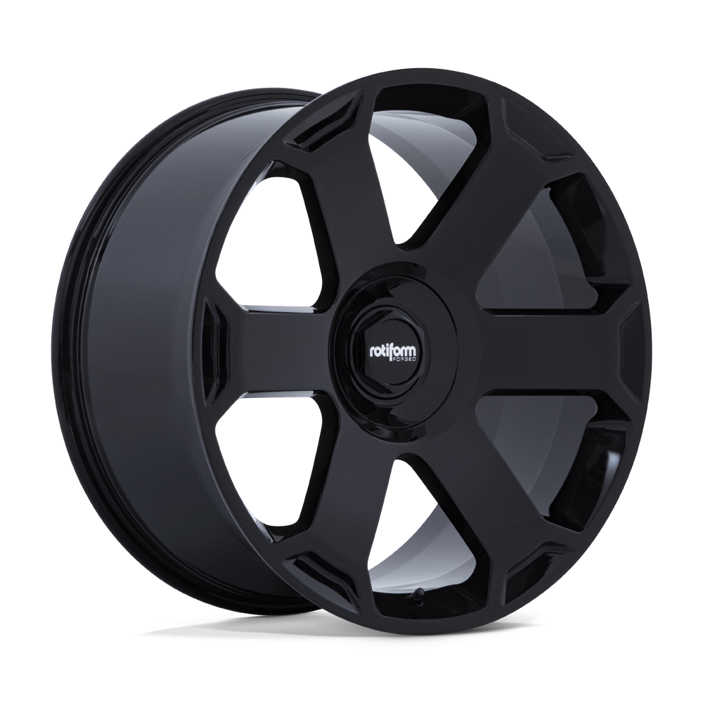 22x10.5 Rotiform AVS FORGED Gloss Black Wheel 5x112 (10mm)