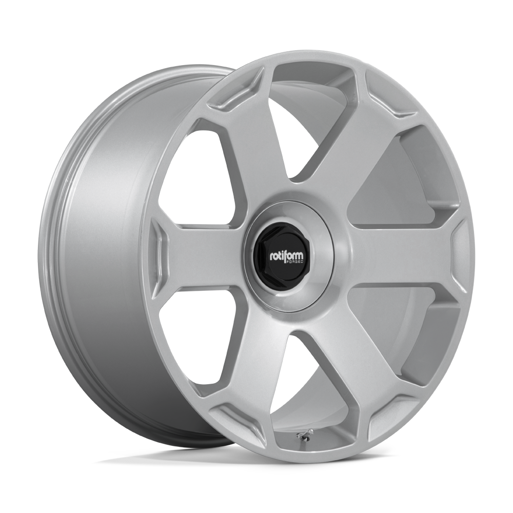 22x10.5 Rotiform AVS FORGED Gloss Silver Wheel 5x112 (10mm)