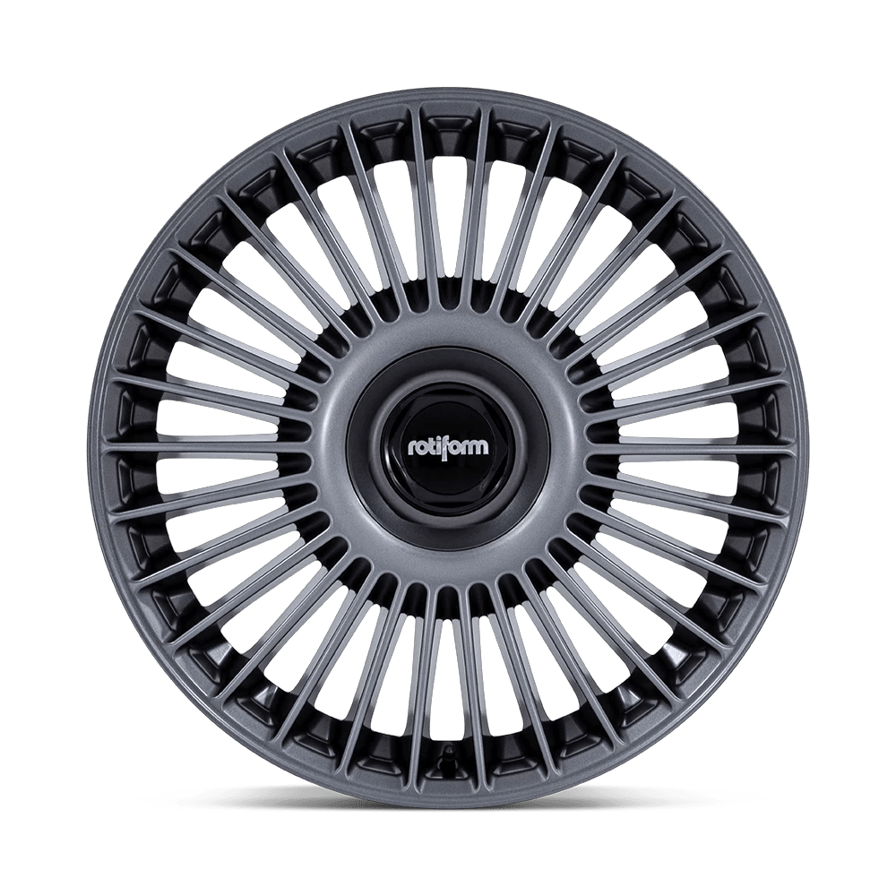 22x10 Rotiform RC202 GRZ Matte Anthracite Wheel 5x112/5x120 (20mm)
