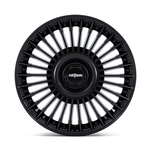 20x10 Rotiform RC202 GRZ Matte Black Wheel 5x112/5x120 (50mm)