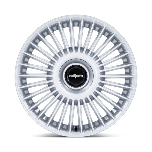 20x8.5 Rotiform RC202 GRZ Gloss Silver Wheel 5x112/5x120 (45mm)