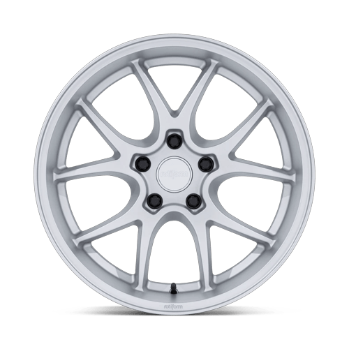 18x10.5 Rotiform RC207 LTN-J Matte Silver Wheel 5x4.5 (22mm)