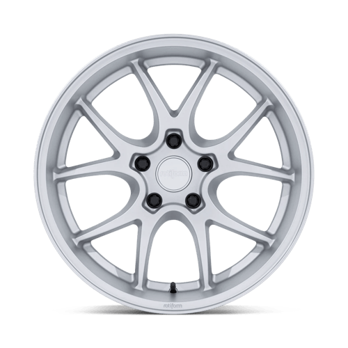 19x9.5 Rotiform RC207 LTN-J Matte Silver Wheel 5x100 (40mm)