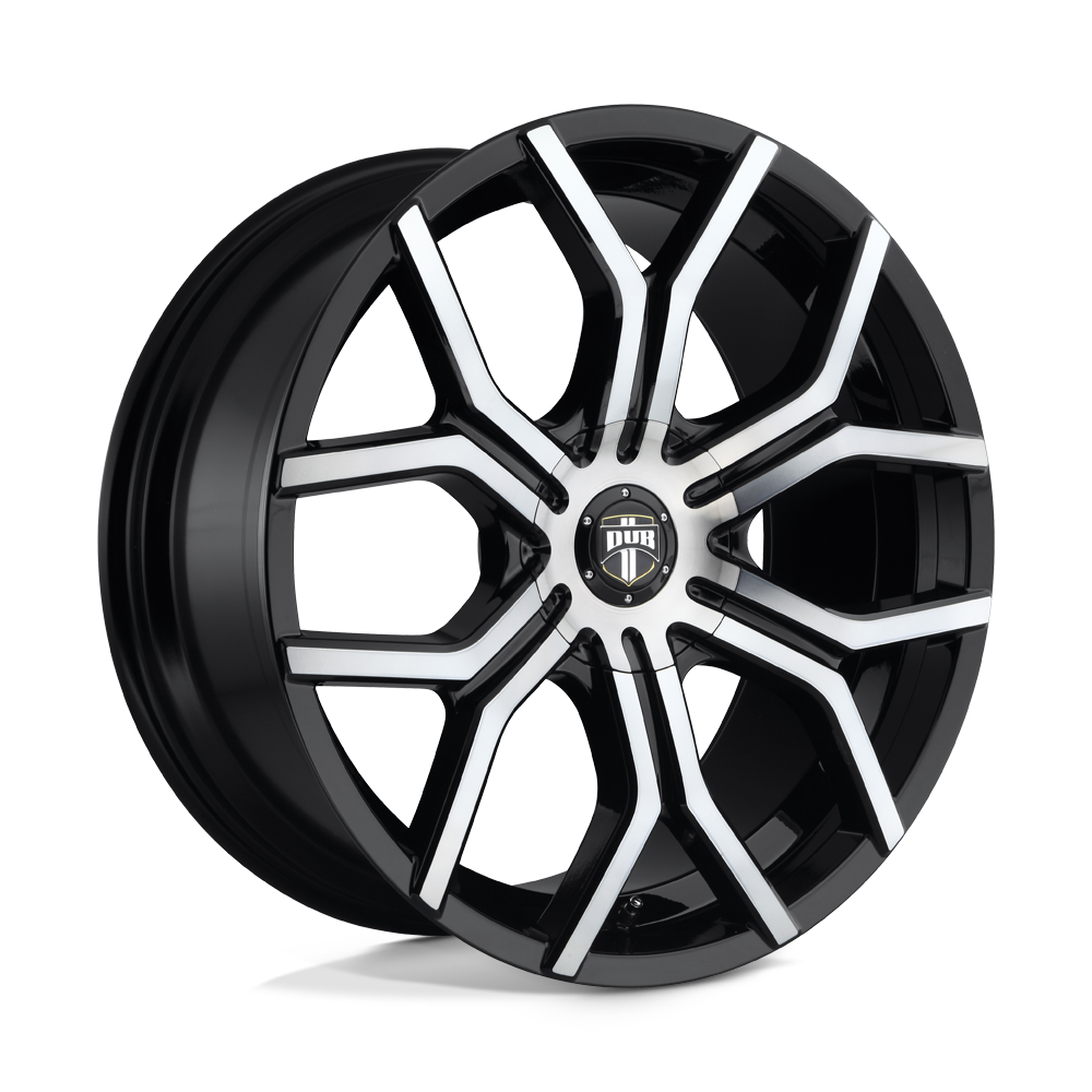 22x9.5 DUB S209 ROYALTY GLOSS MACH DBL DARK TINT Wheel 6x5.5/6x135 (30mm)