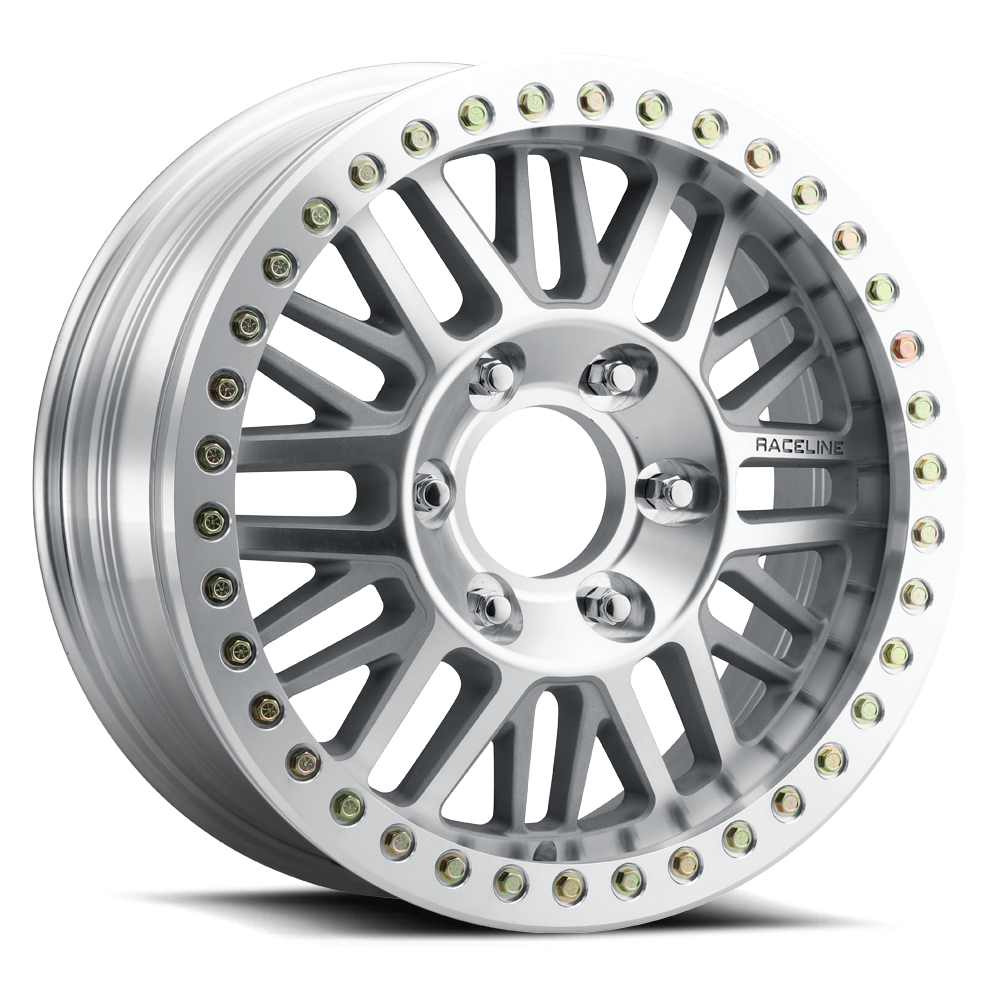 20x8.5 Raceline RT951 Ryno Machined BEADLOCK Wheel 5x5.5 (-6mm)