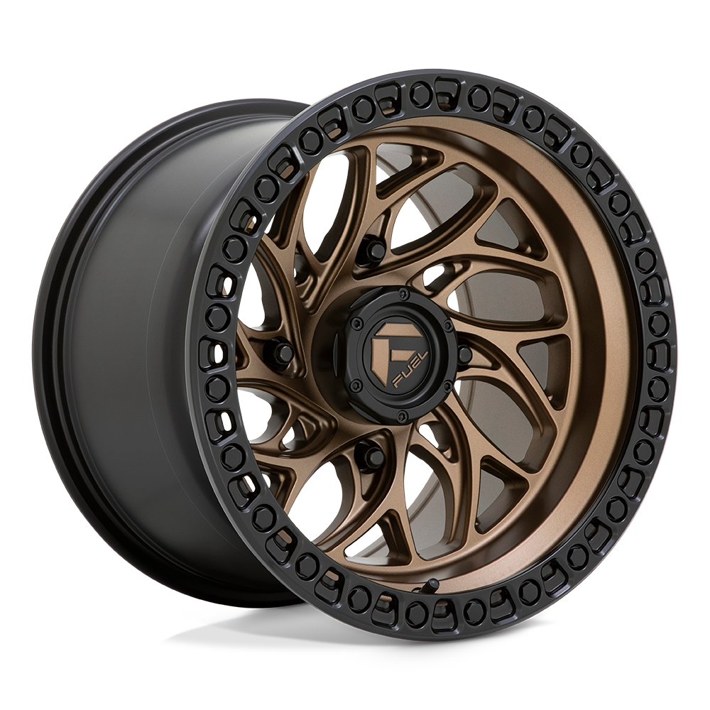 15x10 Fuel UTV D777 RUNNER UTV Bronze With Black Ring Wheel 4x156 (0mm)