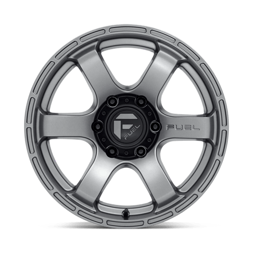 20x9 Fuel Off-Road D767 Rush Matte Gunmetal Wheel 6x4.5 (1mm)