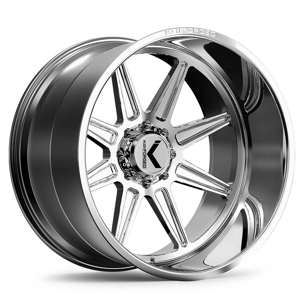 24x10 KG1 Forged KC018 Scuffle Polished Wheel Blank (-24mm)